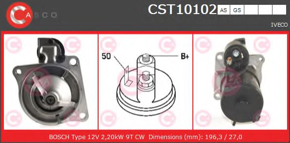 CASCO CST10102GS