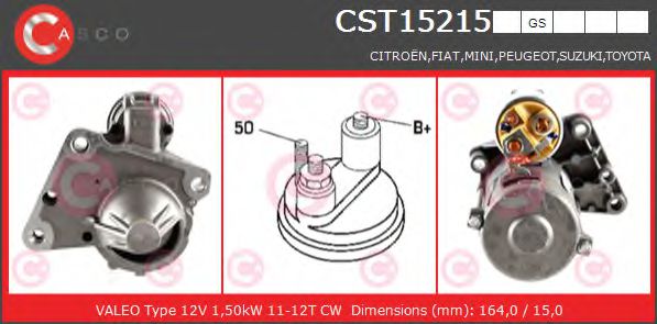 CASCO CST15215GS