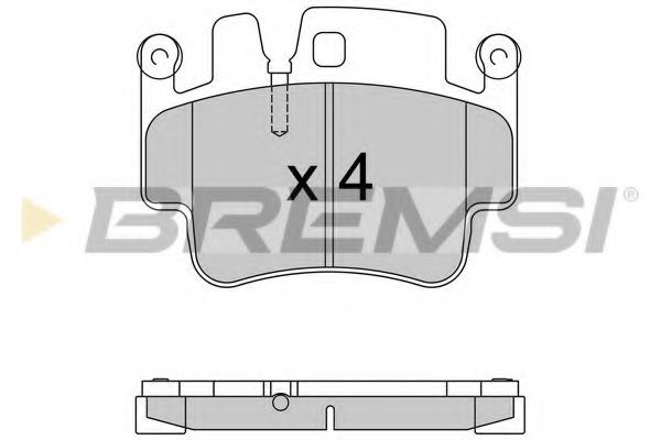 BREMSI BP3573