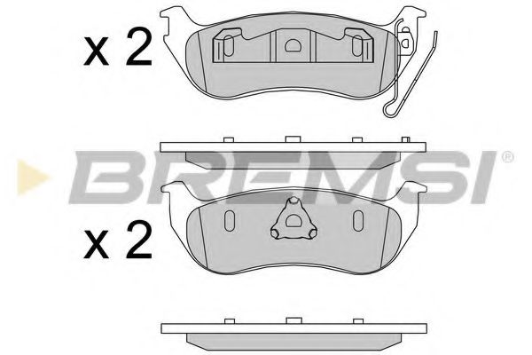 BREMSI BP3576