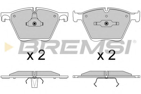 BREMSI BP3615