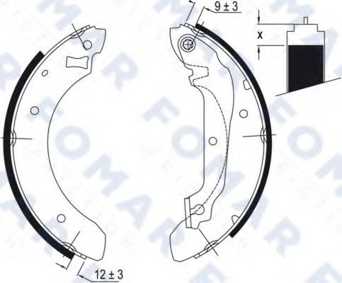 FOMAR Friction FO 0385