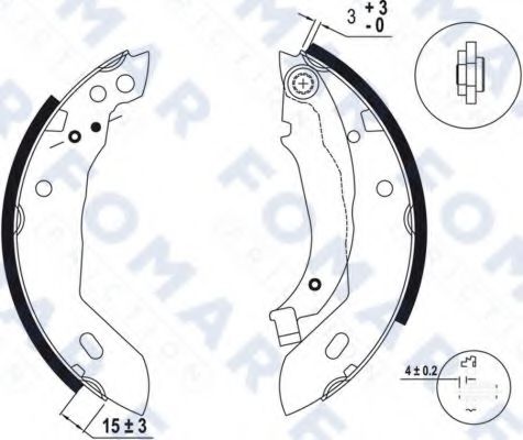 FOMAR Friction FO 0415