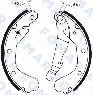 FOMAR Friction FO 0420