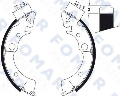 FOMAR Friction FO 0435