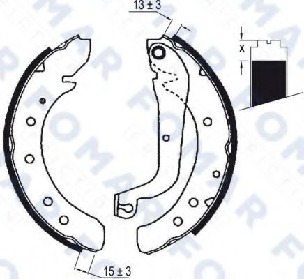 FOMAR Friction FO 0570