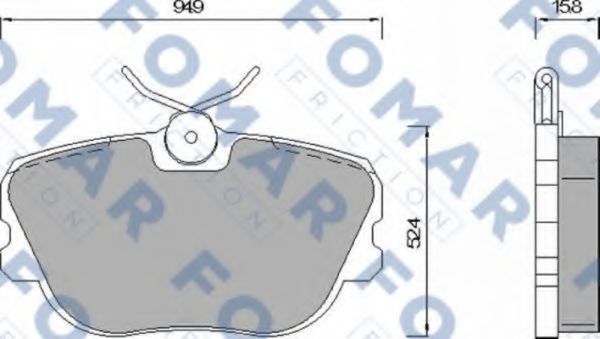 FOMAR Friction FO 422981