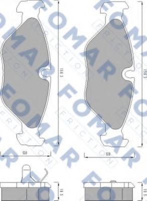 FOMAR Friction FO 449281