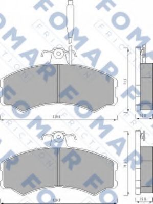 FOMAR Friction FO 453081