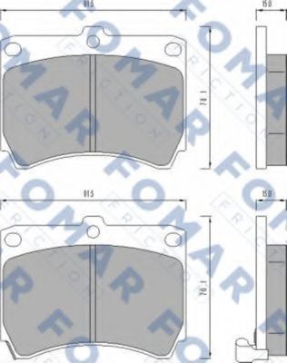 FOMAR Friction FO 462281