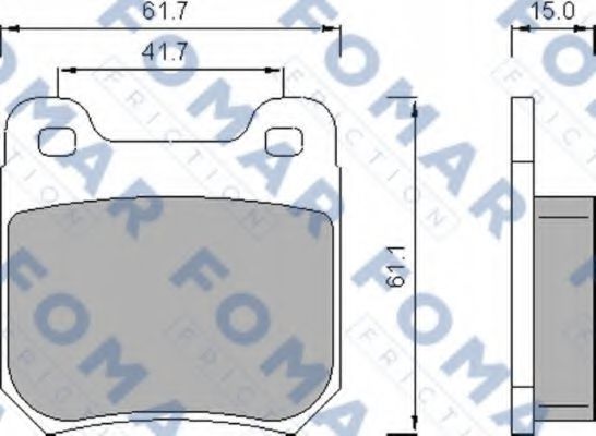 FOMAR Friction FO 478781