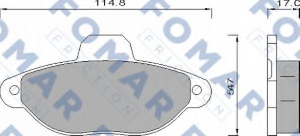 FOMAR Friction FO 482881