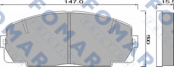 FOMAR Friction FO 489481