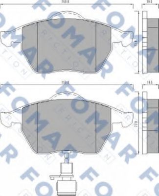 FOMAR Friction FO 495781