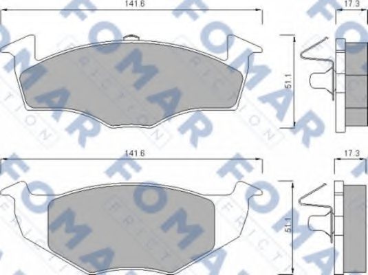 FOMAR Friction FO 643081