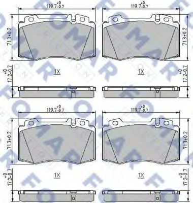 FOMAR Friction FO 694181