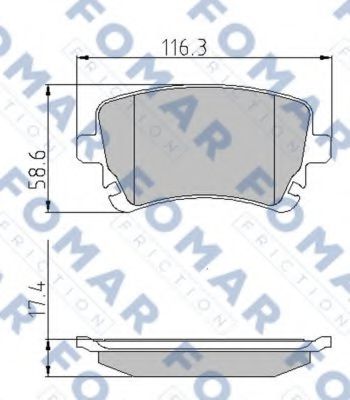 FOMAR Friction FO 815281