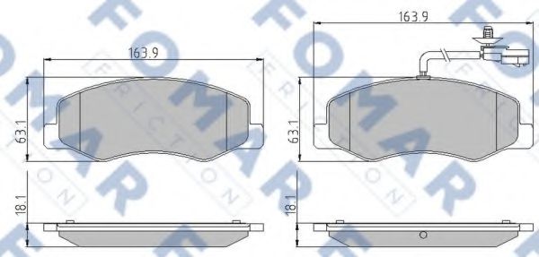 FOMAR Friction FO 898281