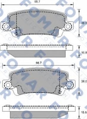 FOMAR Friction FO 914181