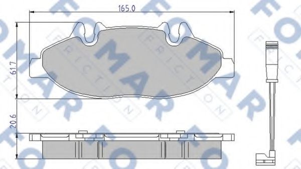 FOMAR Friction FO 923781