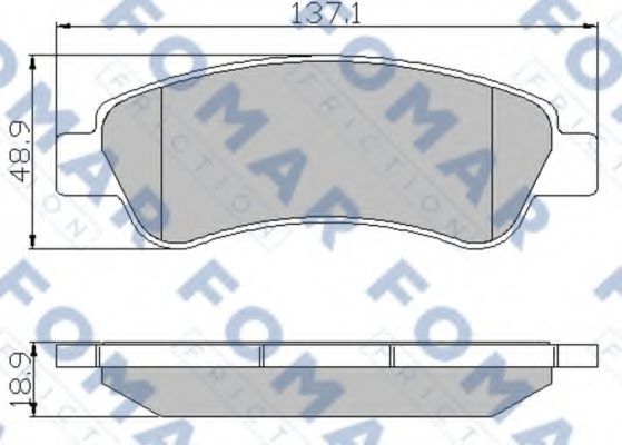 FOMAR Friction FO 924381