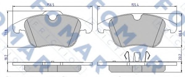 FOMAR Friction FO 927181