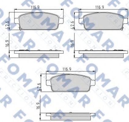 FOMAR Friction FO 936481