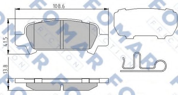 FOMAR Friction FO 994181