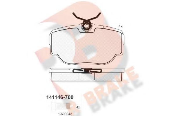 R BRAKE RB1146-700