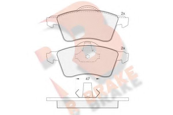 R BRAKE RB1166