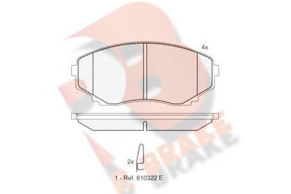 R BRAKE RB1345