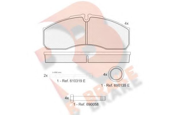 R BRAKE RB1499