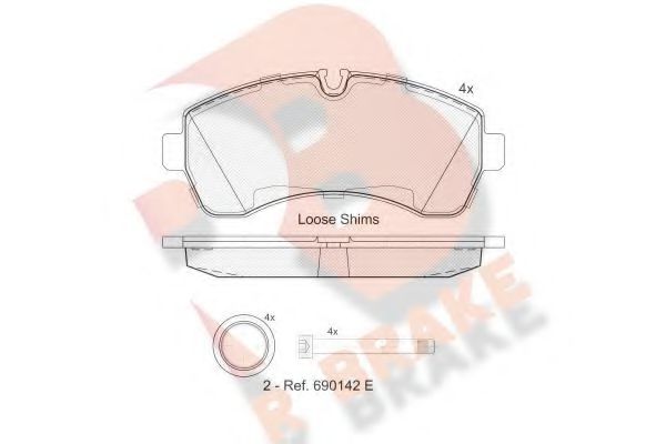 R BRAKE RB1785