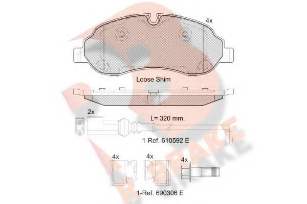 R BRAKE RB2217