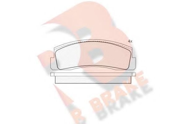 R BRAKE RB0269