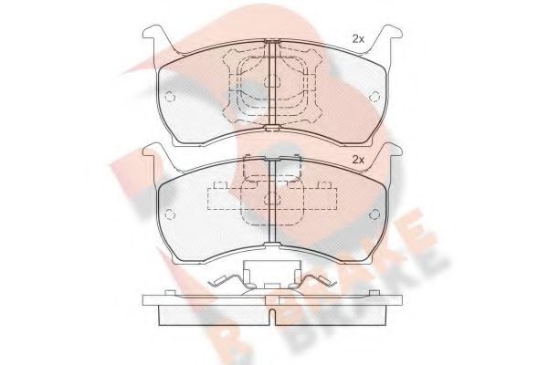 R BRAKE RB0446