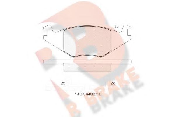 R BRAKE RB0461