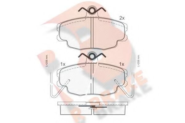 R BRAKE RB0554