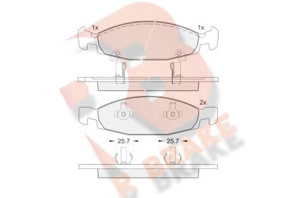 R BRAKE RB1398