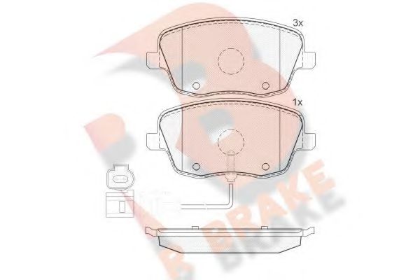 R BRAKE RB1597