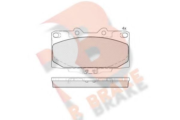 R BRAKE RB1733-203