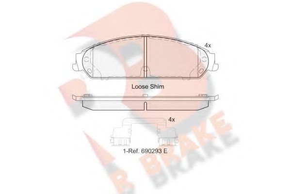 R BRAKE RB2068