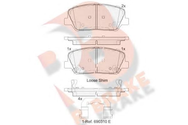 R BRAKE RB2102