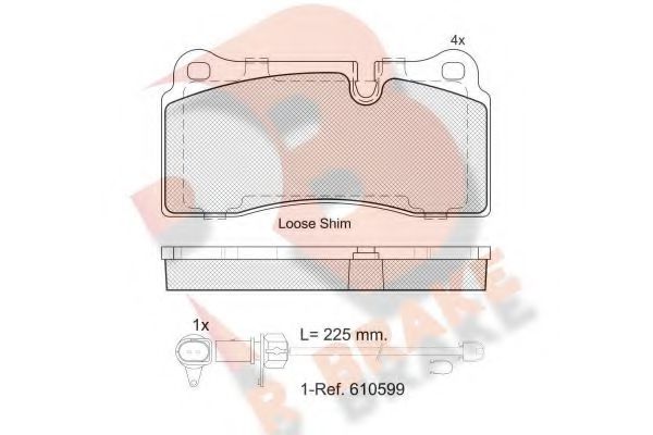 R BRAKE RB2121-203