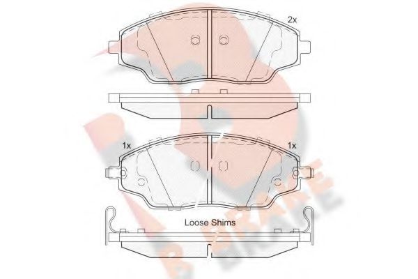 R BRAKE RB2167