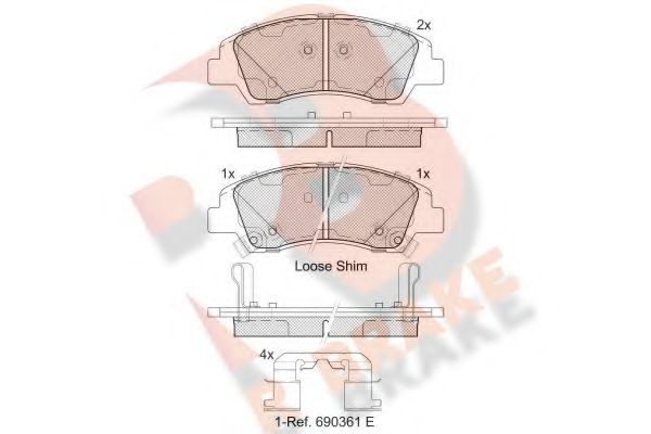 R BRAKE RB2178