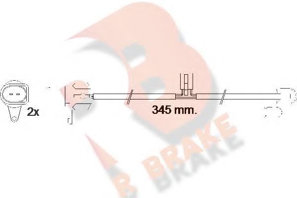 R BRAKE 610544RB