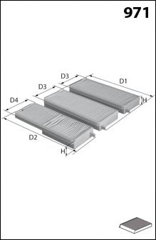 LUCAS FILTERS LFCP263S