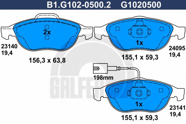 GALFER B1.G102-0500.2