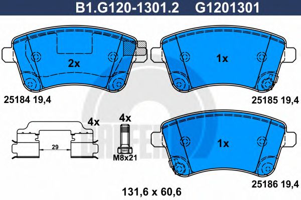 GALFER B1.G120-1301.2